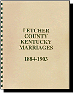 Letcher County, Kentucky, Marriages, 1884-1903 (Vol. 2)