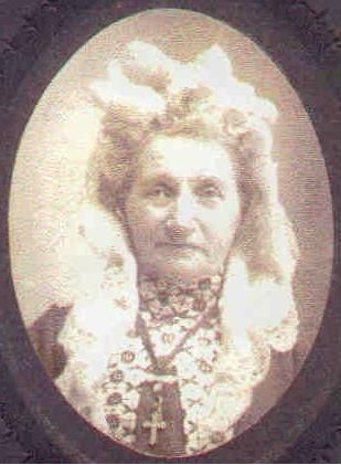 Susan Palmer Dubuque Cole Carey about 1880