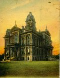 Erie County Court House in Sandusky Ohio, circa 1906