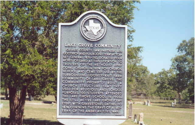 Lake Grove Historical Marker
