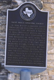 St. Paul's Episcopal Church Historical Marker