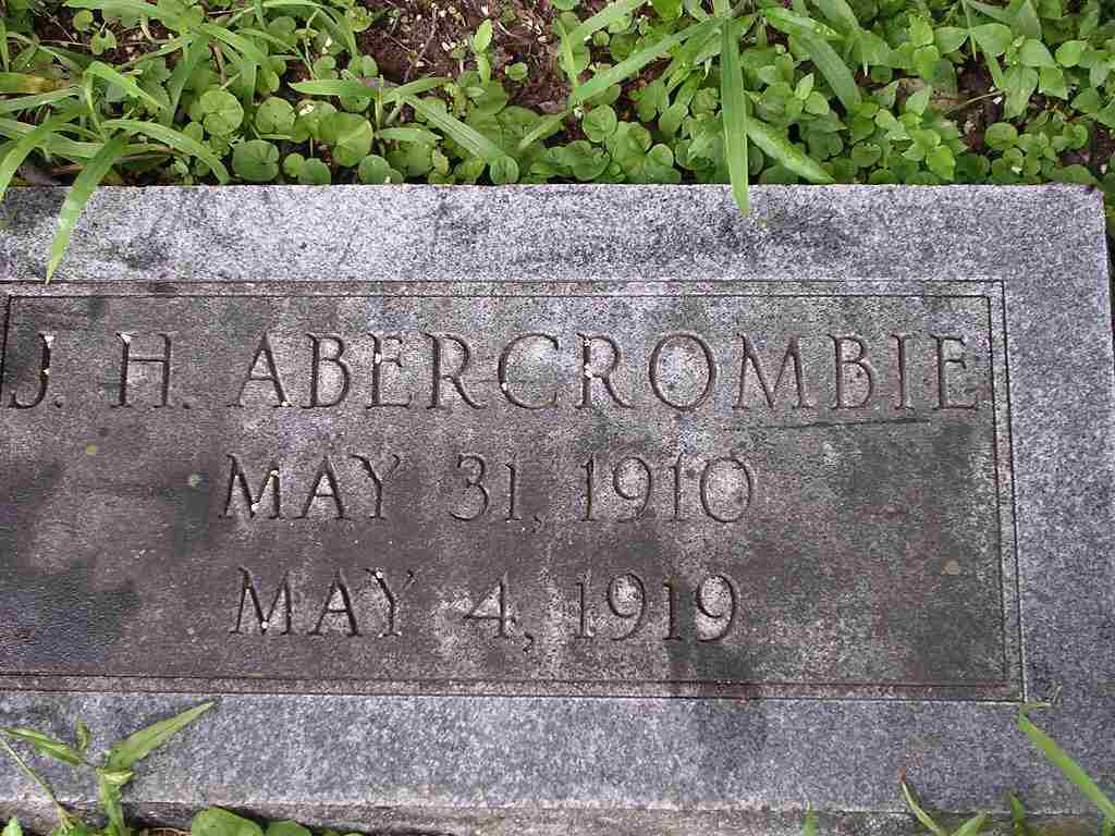 J. H. Abercrombie