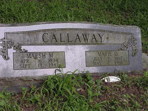 Marsh M. and Marie D. Callaway