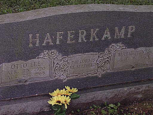Otto Lee and Marie Agnes Haferkamp