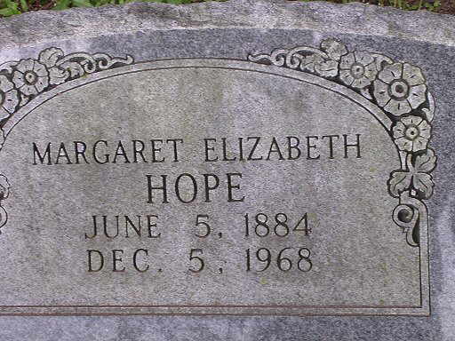 Margaret Elizabeth Hope