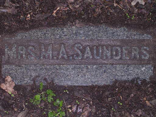 Mrs. M. A. Saunders