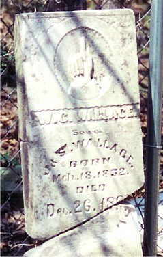 W. C. Wallace Tombstone