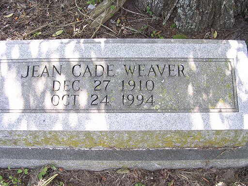 Jean Cade Weaver