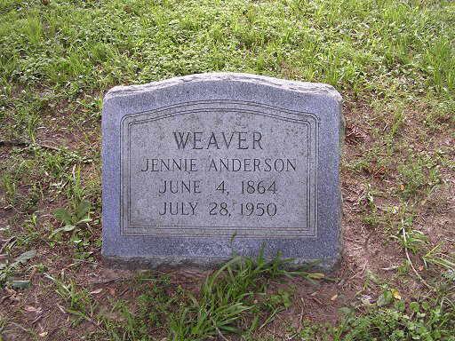 Jennie Anderson Weaver