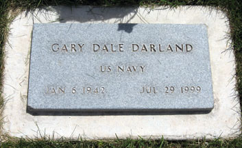 Gary Dale Darland tombstone