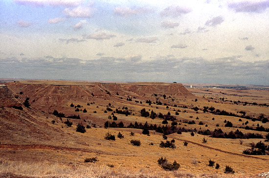 Red Hills near Medicine Lodge, Barber County, Kansas

Photo by John Charlton, courtesy of the Kansas Geological Society.