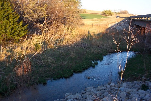 View of Crooked Creek and Crooked Creek Bridge Near Where the Hillman shooting occurred.

Photo by Phyllis Scherich.