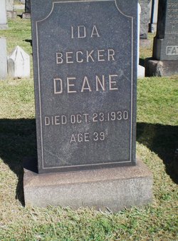 Ida <i>Becker</i> Deane