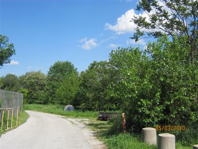 approach to cemetery