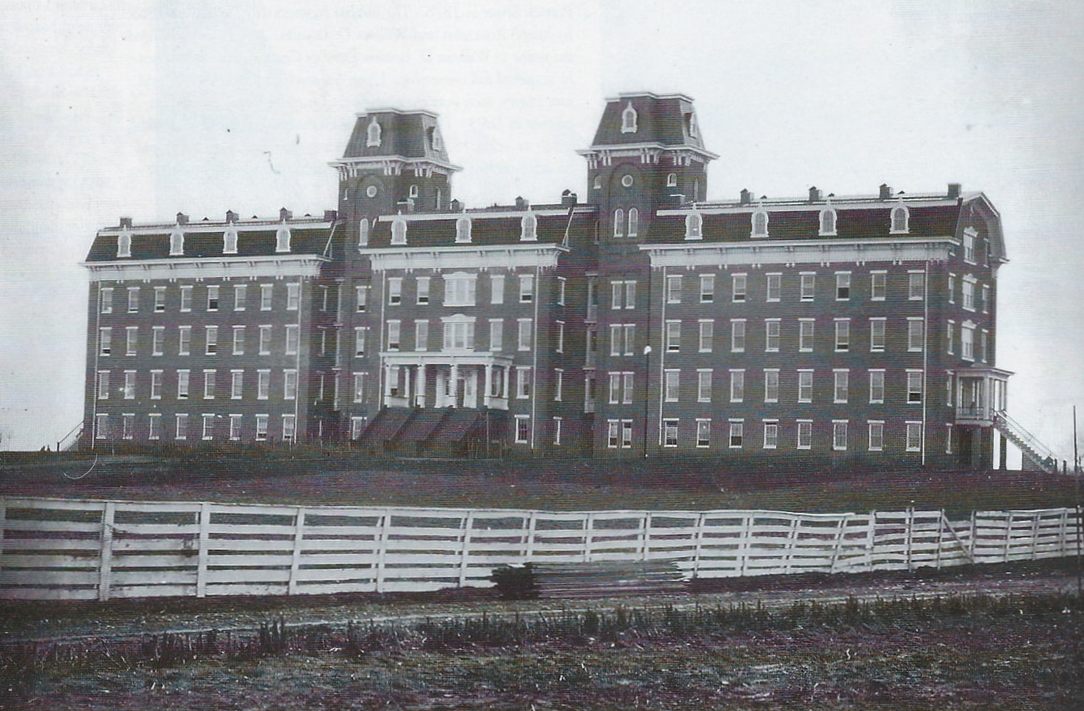 Montevue Hospital when constructed 1870