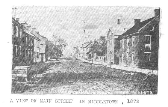 Main St, Middletown - 1872