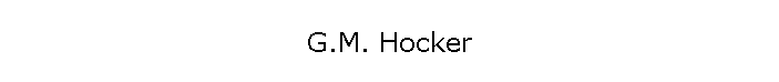 G.M. Hocker