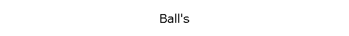 Ball's