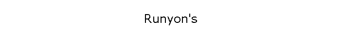Runyon's