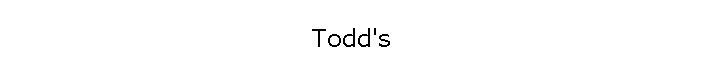 Todd's
