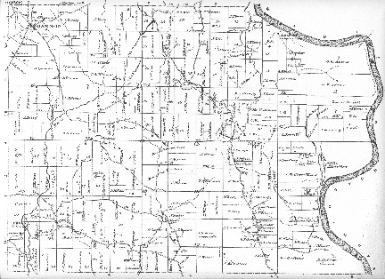 Muskingum County, Muskingum Township 1866 Plat Map