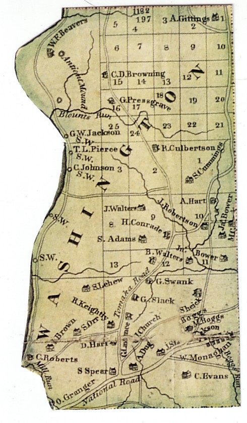 Washington County, Washington Township Plat Map