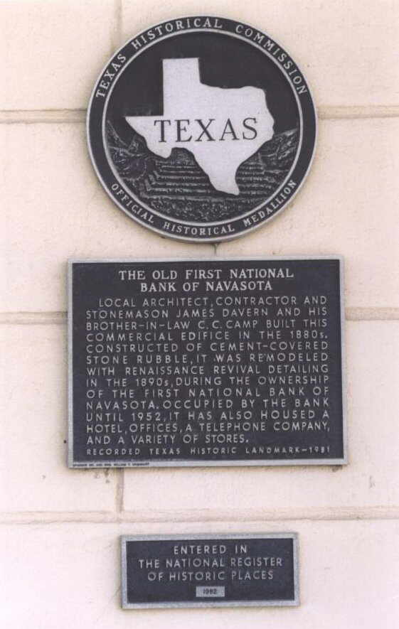 First National Bank Historical Marker