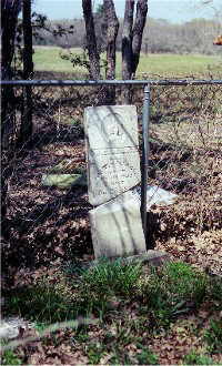 W. C. Wallace tombstone