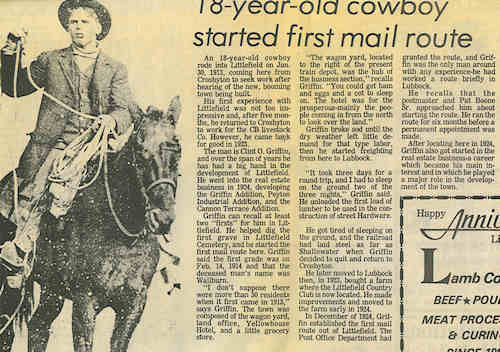 First Mail Carrier
