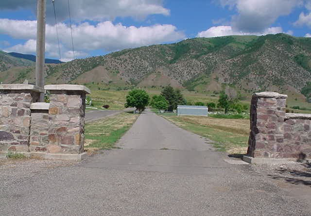 Millville Cemetery main entrance