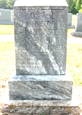 Cora Lee <i>Agee</i> Lancaster