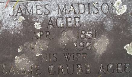 James Madison Agee