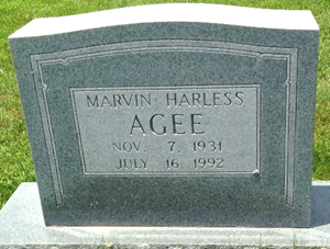 Marvin Harless Agee
