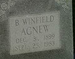 Benjamin Winfield Agnew