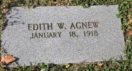 Edith Margrett <i>Wyatt</i> Agnew