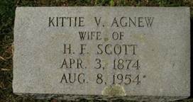 Kittie V <i>Agnew</i> Scott