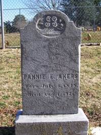 Francis E Fannie Akers