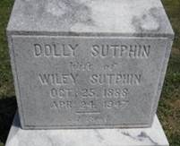Dorthea Ellen Dolly <i>Alderman</i> Sutphin
