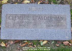 Clemmie Ethel <i>Hylton</i> Alderman
