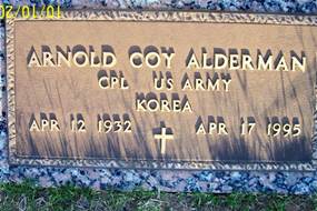 Arnold Coy Alderman