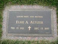  Elsie A <I>Johnson</I> Altizer