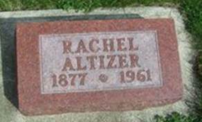  Rachel <I>Altizer</I> Altizer