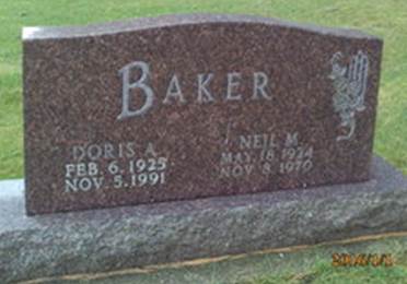  Doris Audrey <I>Altizer</I> Baker
