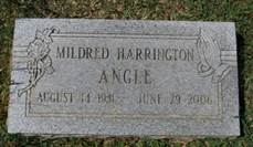 Mildred <i>Harrington</i> Angle