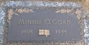 Minnie O Goad