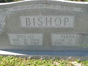 Vernia <i>Cox</i> Bishop