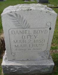  Daniel Boyd Otey