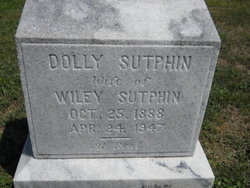 Dorthea Ellen Dolly <i>Alderman</i> Sutphin