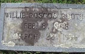 Willie Roscoe Boothe