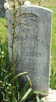 Martha A. <i>Williams</i> Bower